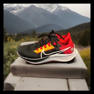 Kansas City Chiefs Nike Athletic Shoes - Black, Red, Yellow